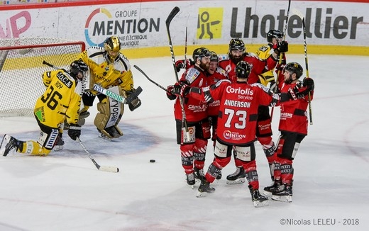 Photo hockey Ligue Magnus - Ligue Magnus : 28ème journée : Amiens  vs Rouen - Amiens s\