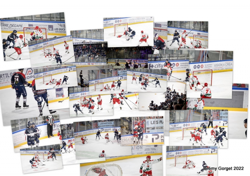 Photo hockey Ligue Magnus - Ligue Magnus : 28ème journée : Angers  vs Cergy-Pontoise - Angers s