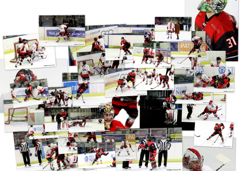 Photo hockey Ligue Magnus - Ligue Magnus : 28ème journée : Nice vs Briançon  - Briançon s