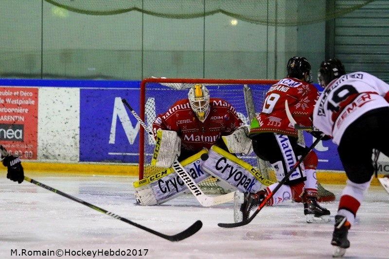 Photo hockey Ligue Magnus - Ligue Magnus : 28ème journée : Rouen vs Chamonix  - LM : Le Noël des Dragons