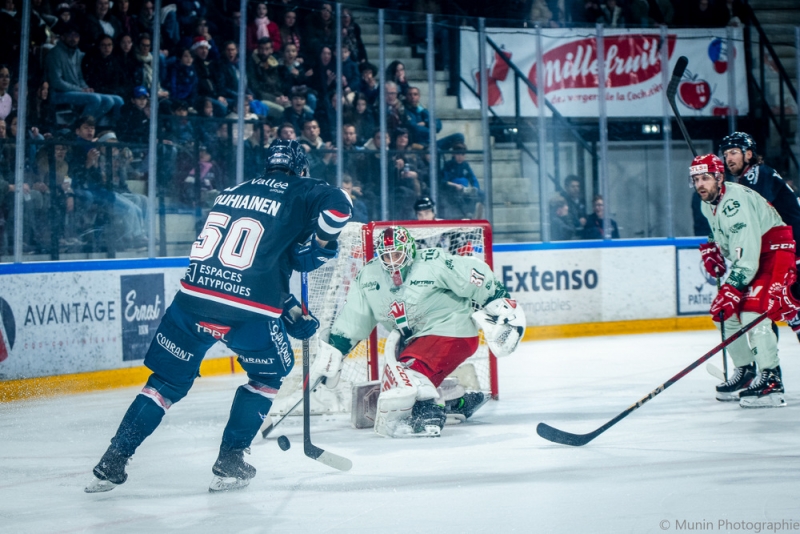Photo hockey Ligue Magnus - Ligue Magnus : 29ème journée : Angers  vs Cergy-Pontoise - Angers s