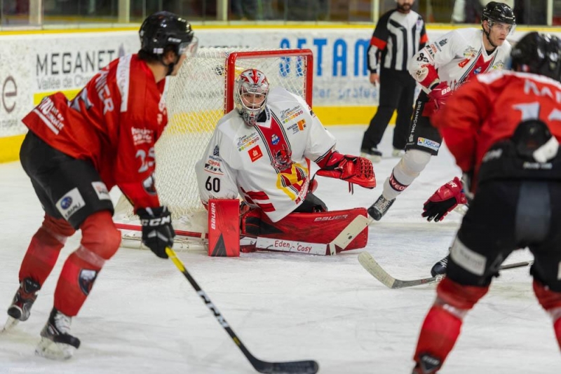 Photo hockey Ligue Magnus - Ligue Magnus : 29ème journée : Chamonix  vs Briançon  - LM : Chamonix s