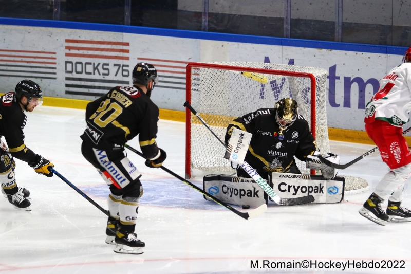 Photo hockey Ligue Magnus - Ligue Magnus : 29ème journée : Rouen vs Cergy-Pontoise - LM : Rouen gagne mais perd.