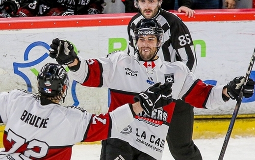 Photo hockey Ligue Magnus - Ligue Magnus : 29ème journée : Amiens  vs Bordeaux - Bordeaux s