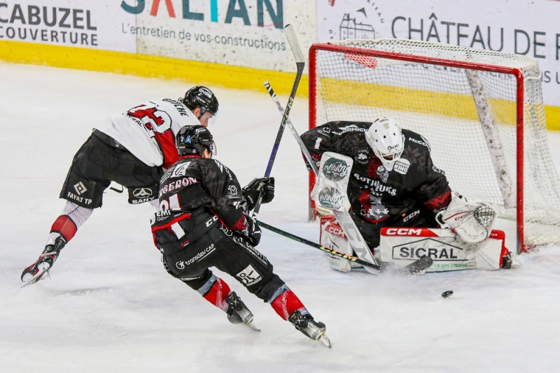 Photo hockey Ligue Magnus - Ligue Magnus : 29ème journée : Amiens  vs Bordeaux - Bordeaux s
