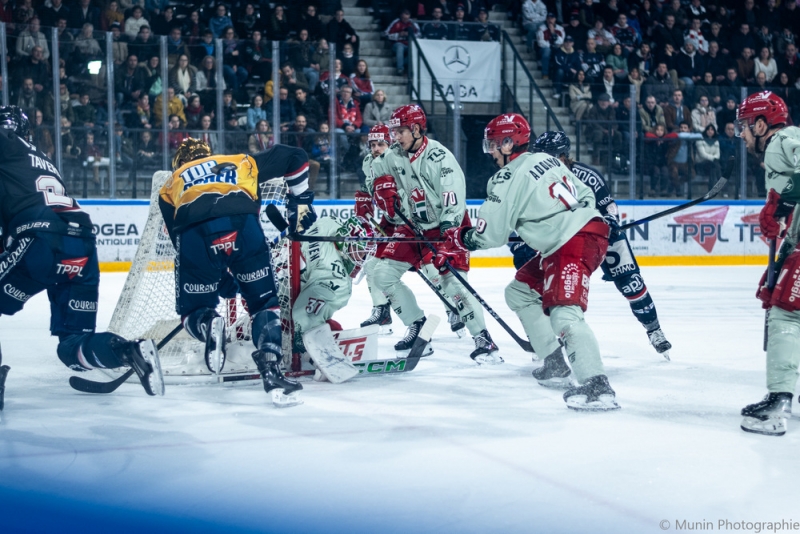 Photo hockey Ligue Magnus - Ligue Magnus : 29ème journée : Angers  vs Cergy-Pontoise - Angers s