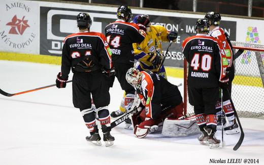 Photo hockey Ligue Magnus - Ligue Magnus : 2ème journée : Amiens  vs Dijon  - Les Gothiques cèdent d