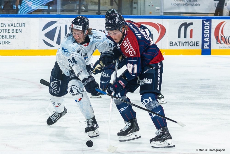Photo hockey Ligue Magnus - Ligue Magnus : 2Ã¨me journÃ©e : Angers  vs Gap  - Angers s