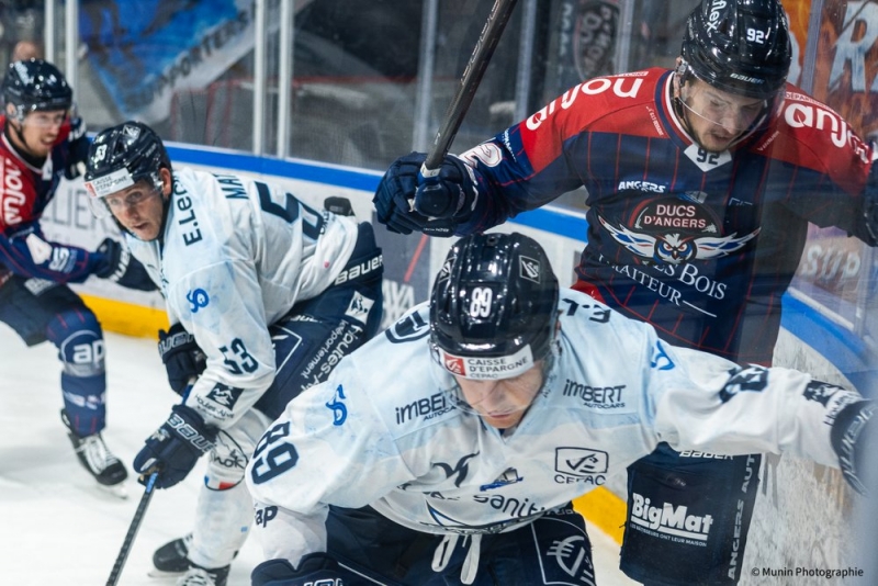 Photo hockey Ligue Magnus - Ligue Magnus : 2Ã¨me journÃ©e : Angers  vs Gap  - Angers s