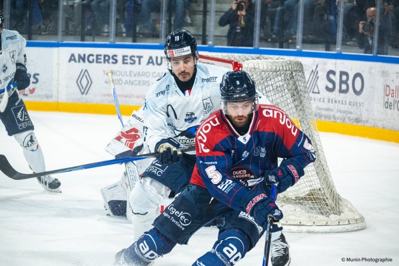 Photo hockey Ligue Magnus - Ligue Magnus : 2Ã¨me journÃ©e : Angers  vs Gap  - Angers s