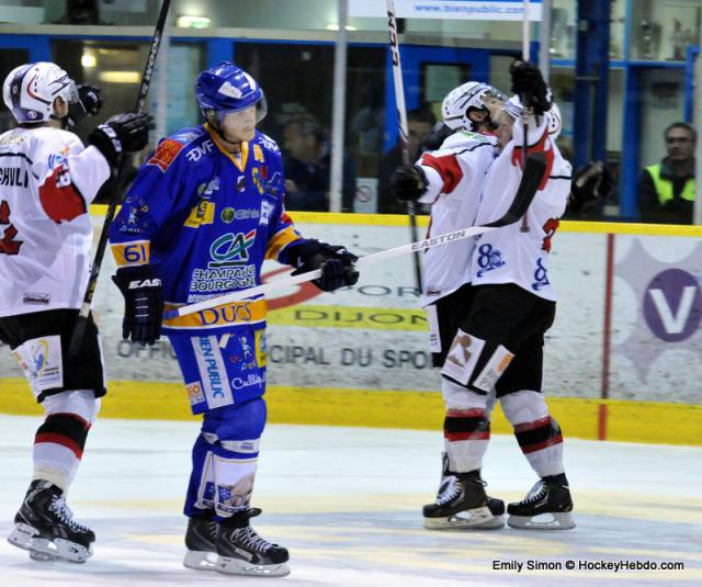 Photo hockey Ligue Magnus - Ligue Magnus : 2ème journée : Dijon  vs Briançon  - Des fortifications trop bien gardées