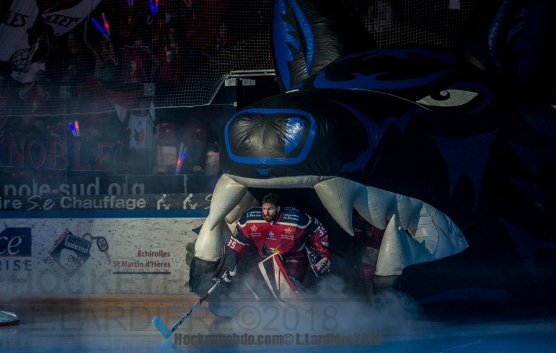 Photo hockey Ligue Magnus - Ligue Magnus : 2ème journée : Grenoble  vs Anglet - LM : Grenoble domine Anglet