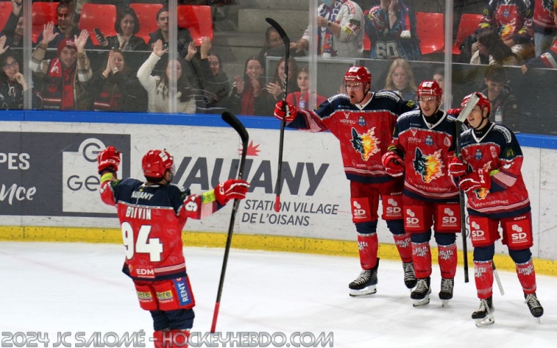 Photo hockey Ligue Magnus - Ligue Magnus : 2ème journée : Grenoble  vs Nice - Grenoble a besoin de la prolongation contre Nice