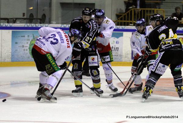Photo hockey Ligue Magnus - Ligue Magnus : 2ème journée : Rouen vs Caen  - A sens unique !