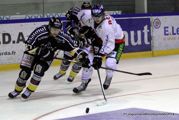Photo hockey Ligue Magnus - Ligue Magnus : 2ème journée : Rouen vs Caen  - A sens unique !