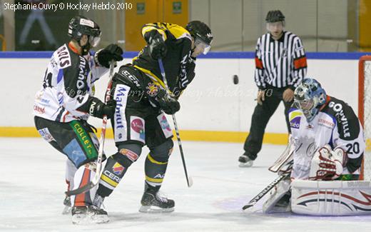Photo hockey Ligue Magnus - Ligue Magnus : 2ème journée : Rouen vs Caen  - Rouen à l’arraché