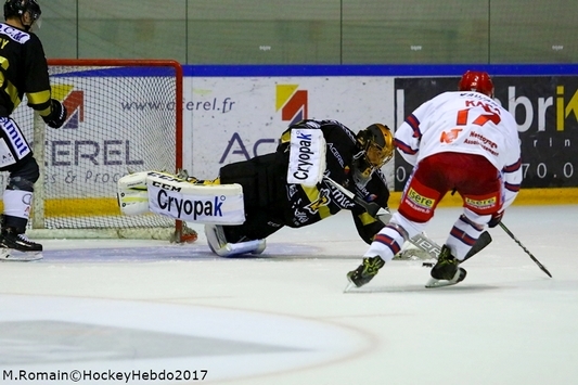 Photo hockey Ligue Magnus - Ligue Magnus : 2ème journée : Rouen vs Grenoble  - Des rouennais efficaces