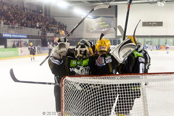 Photo hockey Ligue Magnus - Ligue Magnus : 2ème journée : Strasbourg  vs Angers  - L’Etoile Noire brille en battant Angers