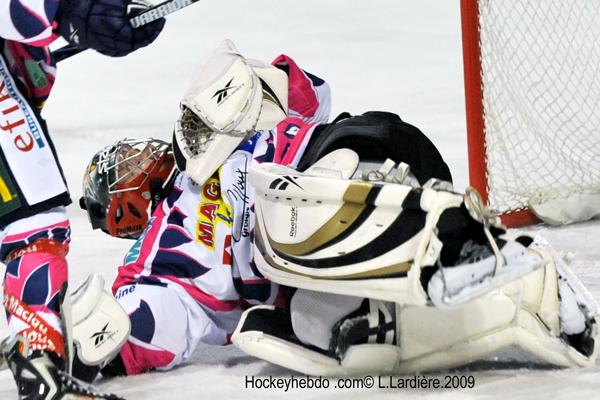 Photo hockey Ligue Magnus - Ligue Magnus : 2ème journée : Villard-de-Lans vs Epinal  - Villard se rassure