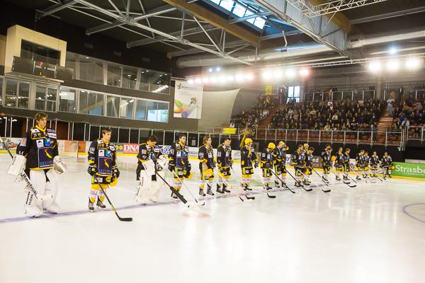 Photo hockey Ligue Magnus - Ligue Magnus : 2ème journée : Strasbourg  vs Caen  - Les Drakkars se fracassent sur l\