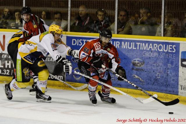 Photo hockey Ligue Magnus - Ligue Magnus : 2ème journée : Mulhouse vs Strasbourg - L’Étoile Noire tient sa revanche Photo hockey Ligue Magnus - Ligue Magnus : 2ème journée : Mulhouse vs Strasbourg - L’Étoile Noire tient sa revanche