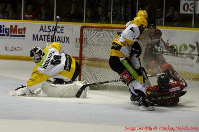 Photo hockey Ligue Magnus - Ligue Magnus : 2ème journée : Mulhouse vs Strasbourg - L’Étoile Noire tient sa revanche Photo hockey Ligue Magnus - Ligue Magnus : 2ème journée : Mulhouse vs Strasbourg - L’Étoile Noire tient sa revanche