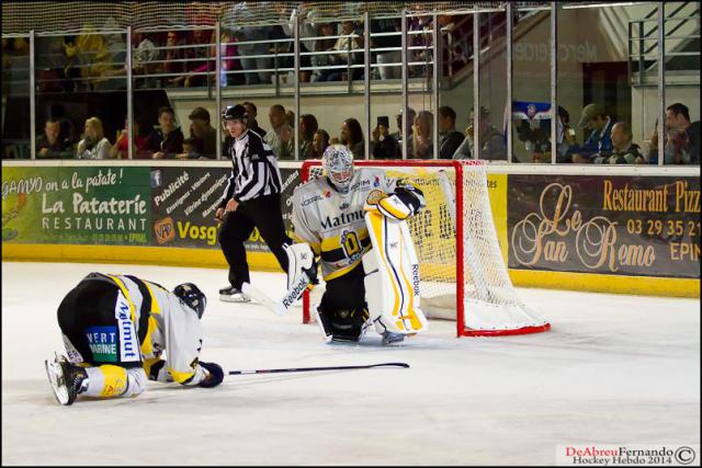 Photo hockey Ligue Magnus - Ligue Magnus : 3�me journ�e : Epinal  vs Rouen - Les Gamyo, de bout en bout !