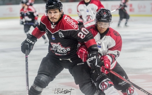 Photo hockey Ligue Magnus - Ligue Magnus : 30ème journée : Briançon  vs Bordeaux - La passe de 3 pour les Boxers