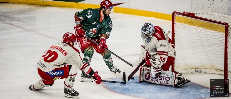 Photo hockey Ligue Magnus - Ligue Magnus : 30ème journée : Cergy-Pontoise vs Grenoble  - Grenoble continue sur sa lancée