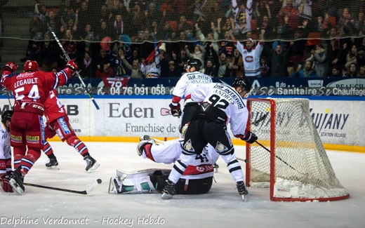 Photo hockey Ligue Magnus - Ligue Magnus : 30ème journée : Grenoble  vs Nice - Nice de der