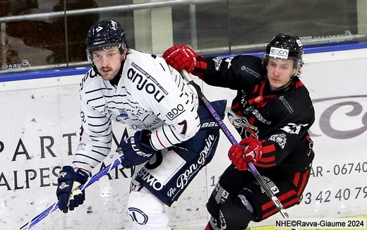 Photo hockey Ligue Magnus - Ligue Magnus : 30ème journée : Nice vs Angers  - Une victoire angevine acquise au second tiers
