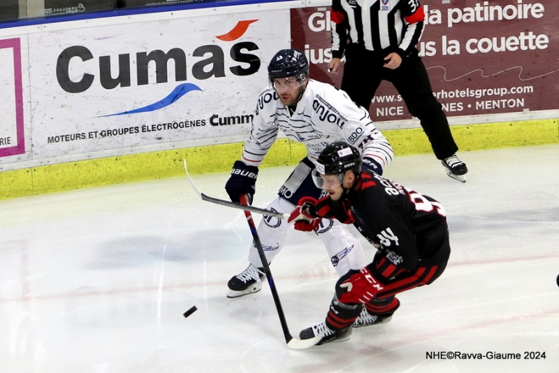 Photo hockey Ligue Magnus - Ligue Magnus : 30ème journée : Nice vs Angers  - Une victoire angevine acquise au second tiers