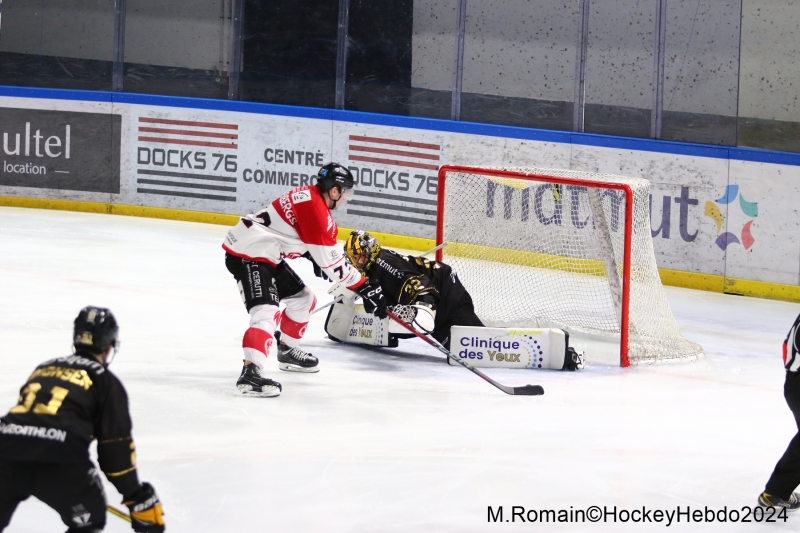 Photo hockey Ligue Magnus - Ligue Magnus : 30ème journée : Rouen vs Amiens  - Rouen s’impose dans le derby.