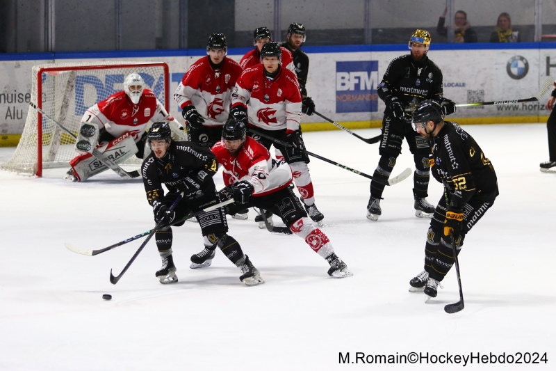 Photo hockey Ligue Magnus - Ligue Magnus : 30ème journée : Rouen vs Amiens  - Rouen s’impose dans le derby.