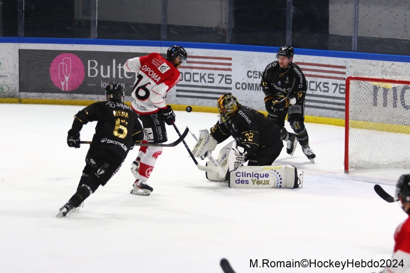 Photo hockey Ligue Magnus - Ligue Magnus : 30ème journée : Rouen vs Amiens  - Rouen s’impose dans le derby.