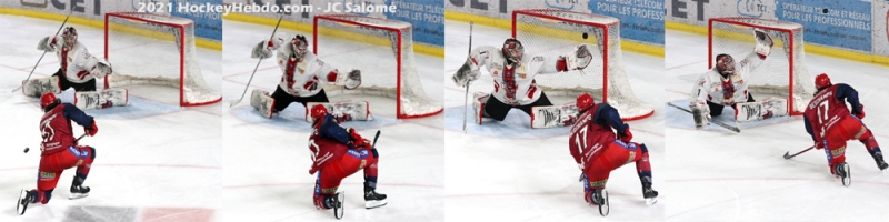Photo hockey Ligue Magnus - Ligue Magnus : 30ème journée : Grenoble  vs Briançon  - Grenoble termine bien l