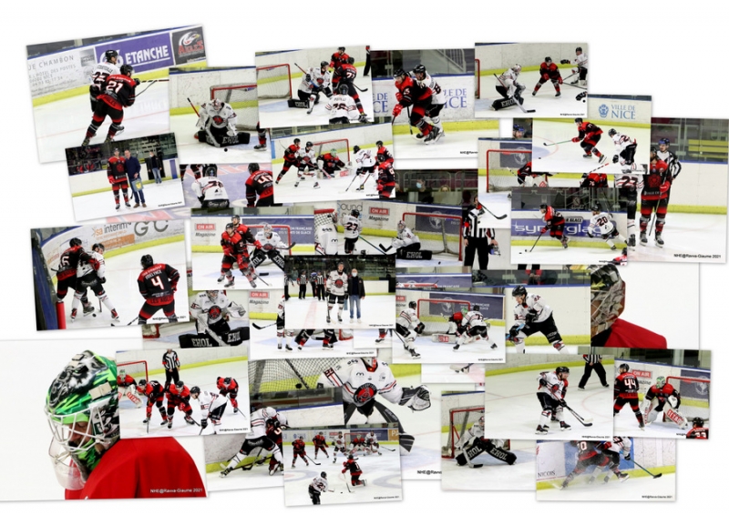 Photo hockey Ligue Magnus - Ligue Magnus : 30ème journée : Nice vs Mulhouse - Nice s