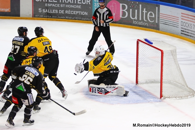 Photo hockey Ligue Magnus - Ligue Magnus : 30ème journée : Rouen vs Nice - LM :Rouen commence bien la St Sylvestre Photo hockey Ligue Magnus - Ligue Magnus : 30ème journée : Rouen vs Nice - LM :Rouen commence bien la St Sylvestre
