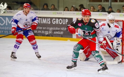 Photo hockey Ligue Magnus - Ligue Magnus : 31ème journée : Anglet vs Lyon - Reportage photos