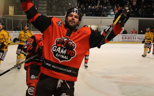Photo hockey Ligue Magnus - Ligue Magnus : 31ème journée : Epinal  vs Rouen - Les Dragons maudits à Poissompré