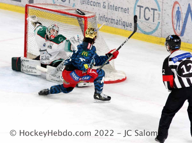 Photo hockey Ligue Magnus - Ligue Magnus : 31ème journée : Grenoble  vs Anglet - Et de 15 pour Grenoble ! 