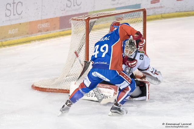 Photo hockey Ligue Magnus - Ligue Magnus : 31ème journée : Lyon vs Bordeaux - LM : Du nerf et de la réussite