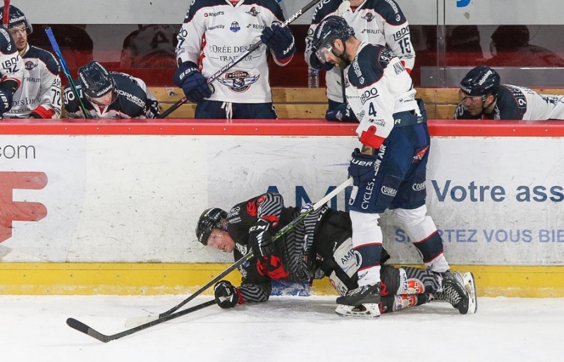 Photo hockey Ligue Magnus - Ligue Magnus : 31ème journée : Amiens  vs Angers  - Amiens s