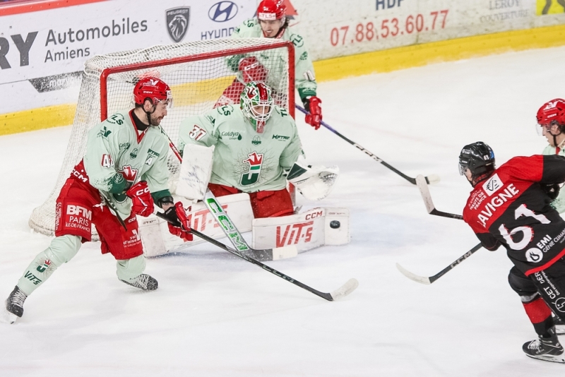Photo hockey Ligue Magnus - Ligue Magnus : 31ème journée : Amiens  vs Cergy-Pontoise - Cergy s