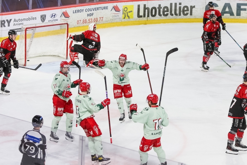 Photo hockey Ligue Magnus - Ligue Magnus : 31ème journée : Amiens  vs Cergy-Pontoise - Cergy s