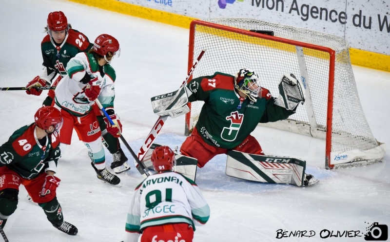 Photo hockey Ligue Magnus - Ligue Magnus : 31ème journée : Cergy-Pontoise vs Anglet - Des sueurs froides et trois points pour les Jokers Photo hockey Ligue Magnus - Ligue Magnus : 31ème journée : Cergy-Pontoise vs Anglet - Des sueurs froides et trois points pour les Jokers