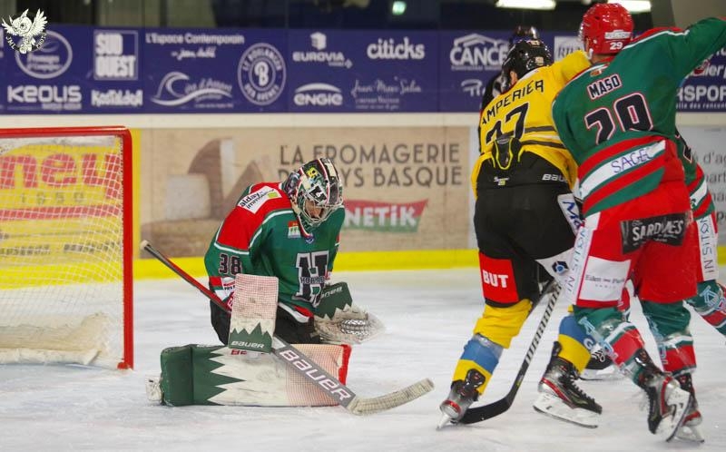 Photo hockey Ligue Magnus - Ligue Magnus : 32ème journée : Anglet vs Rouen - LM : Nouvelle victoire de Rouen