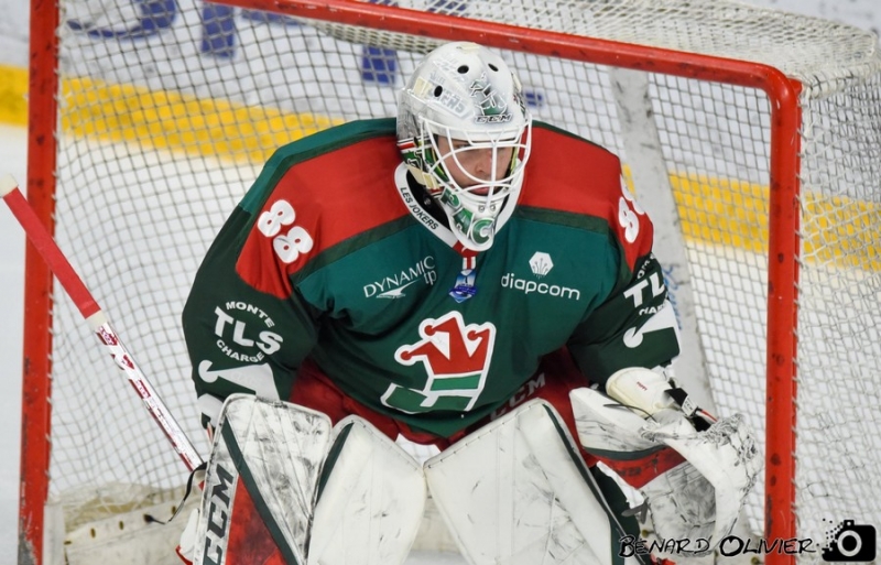 Photo hockey Ligue Magnus - Ligue Magnus : 32ème journée : Cergy-Pontoise vs Briançon  - Blanchissage au forceps à l’Aren’ice