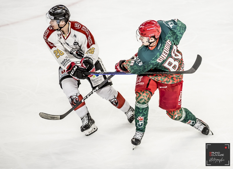 Photo hockey Ligue Magnus - Ligue Magnus : 32ème journée : Cergy-Pontoise vs Chamonix  - Victoire en overtime pour Cergy
