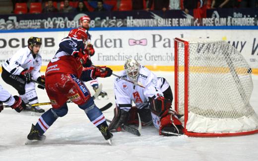 Photo hockey Ligue Magnus - Ligue Magnus : 32ème journée : Grenoble  vs Amiens  - LM : Grenoble encore au dessus